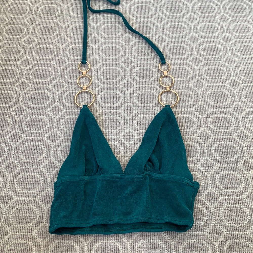 Princess Polly Megan Top Green